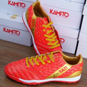 Giày Đá Bóng Kamito TA11 TF - Màu Đỏ Vàng